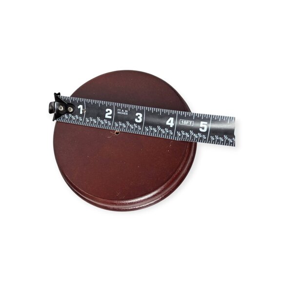 Marty Sculpture Inc Bear Foot Char-ming 7704 Panda Figurine on Wooden Base - Picture 14 of 14